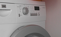 Münzwaschmaschine inkl. Waschmittel + Klammern